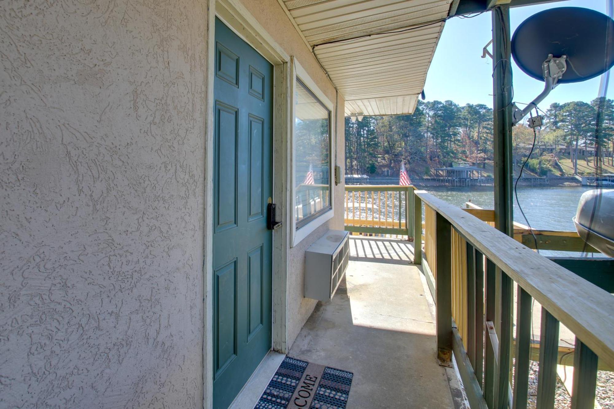 Hot Springs Condo With Lake Access And Boat Dock! Exterior photo