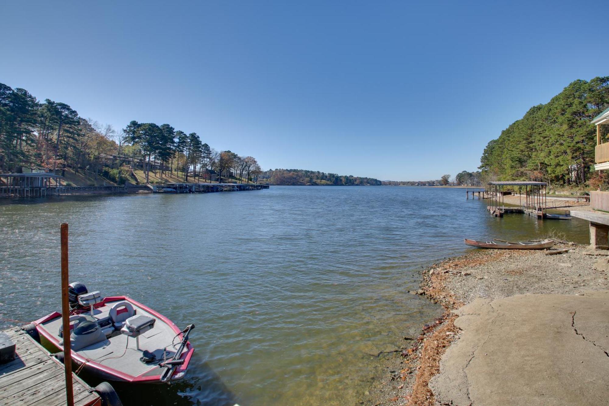Hot Springs Condo With Lake Access And Boat Dock! Exterior photo